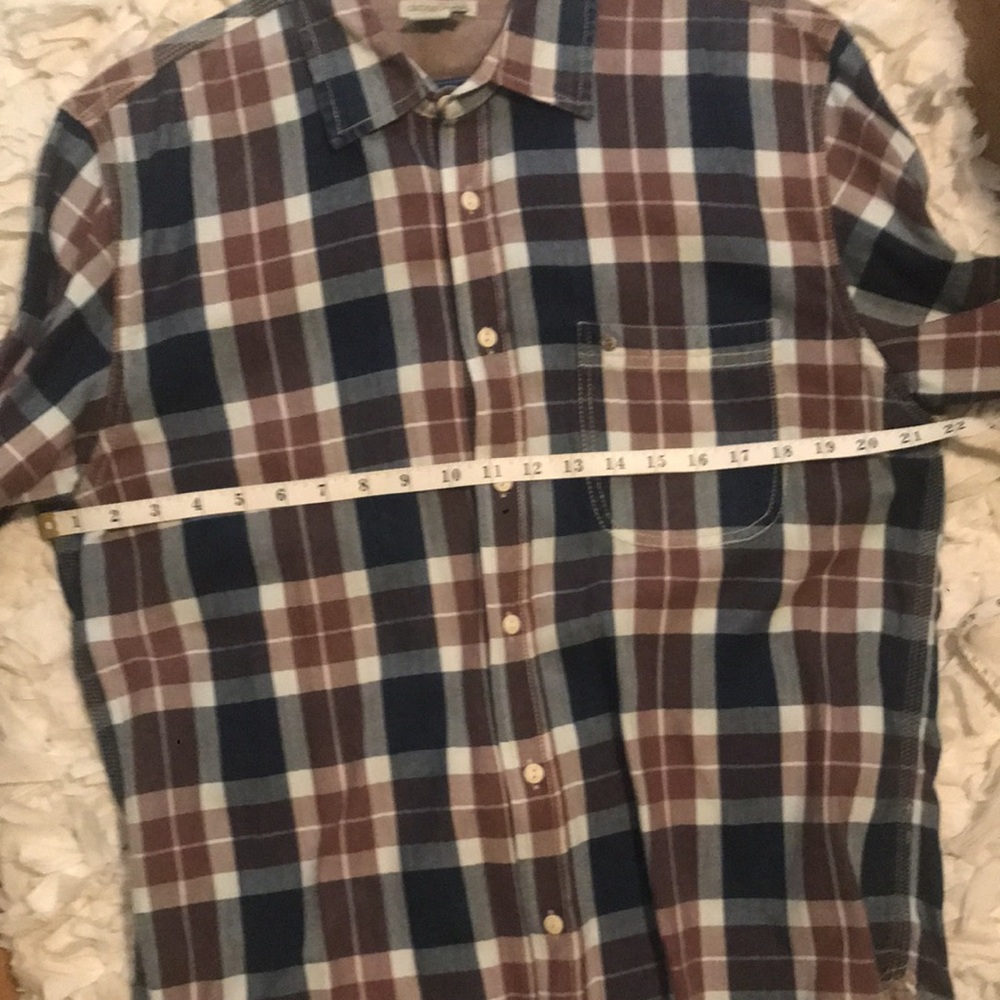 Men’s Carbon 2 Cobalt 100% Cotton Shirt - Size Medium - Picture 8 of 8